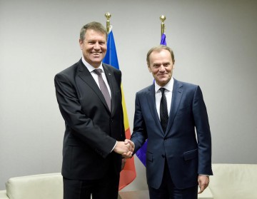 Iohannis, primit de preşedintele Consiliului European